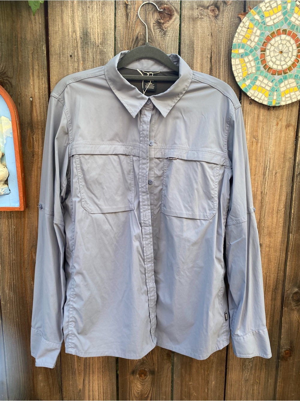 REI Co-op periwinkle women’s  Lightweight Outdoor Shirt